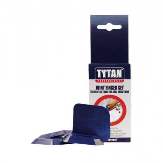 Tytan Set Spatulă Finisare Silicon Joint Finger - 4 Bucăți